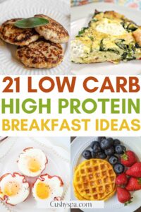 21 High Protein Low Carb Breakfast Ideas - Cushy Spa