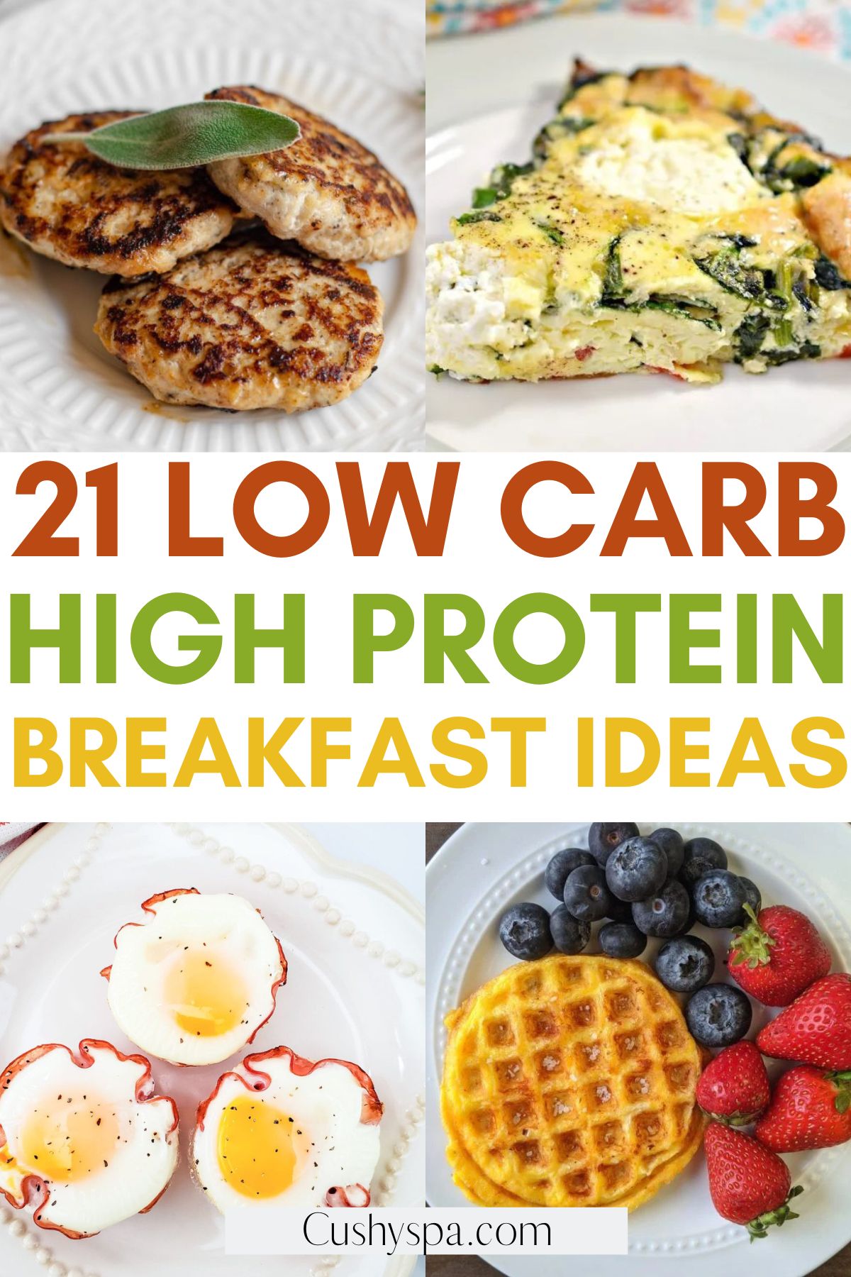 Low Carb High Protein Breakfast Ideas
