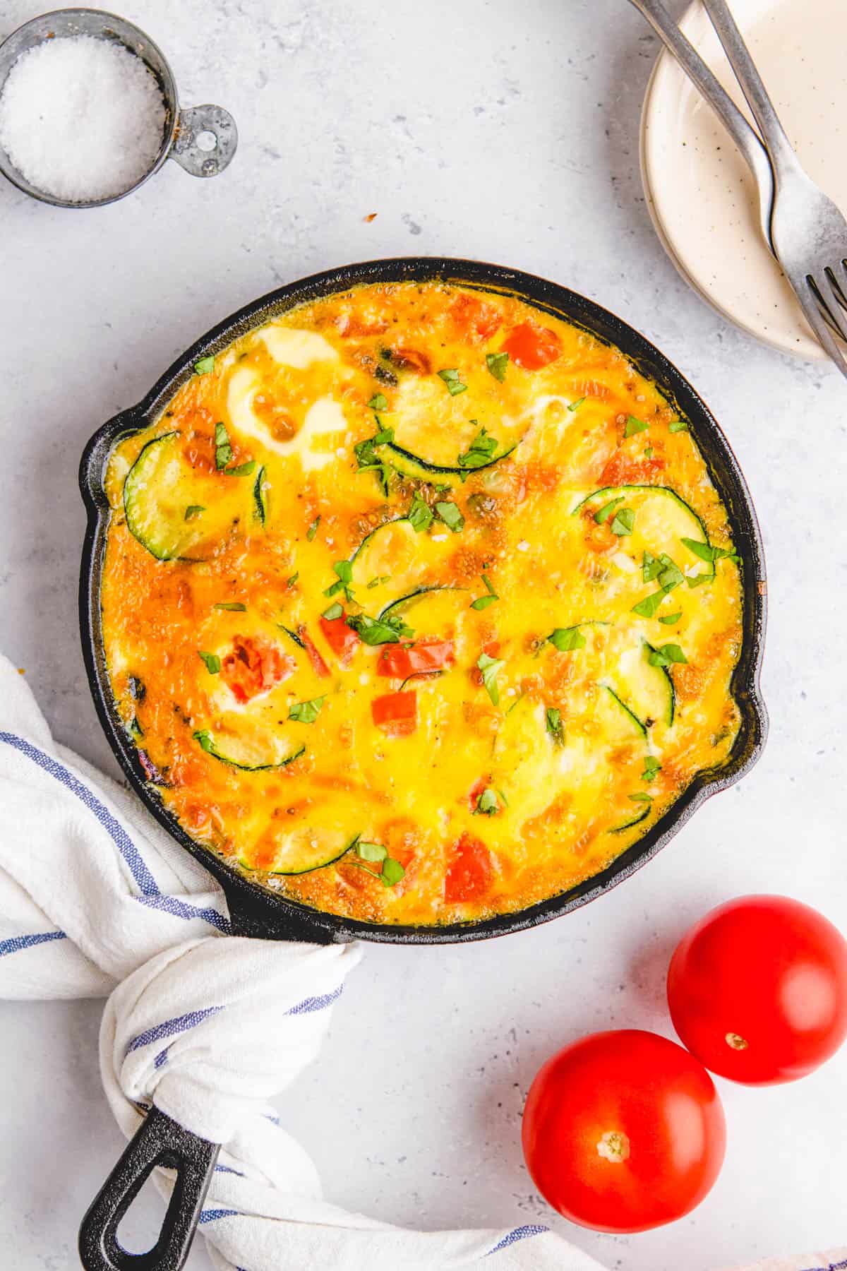 Courgette Frittata