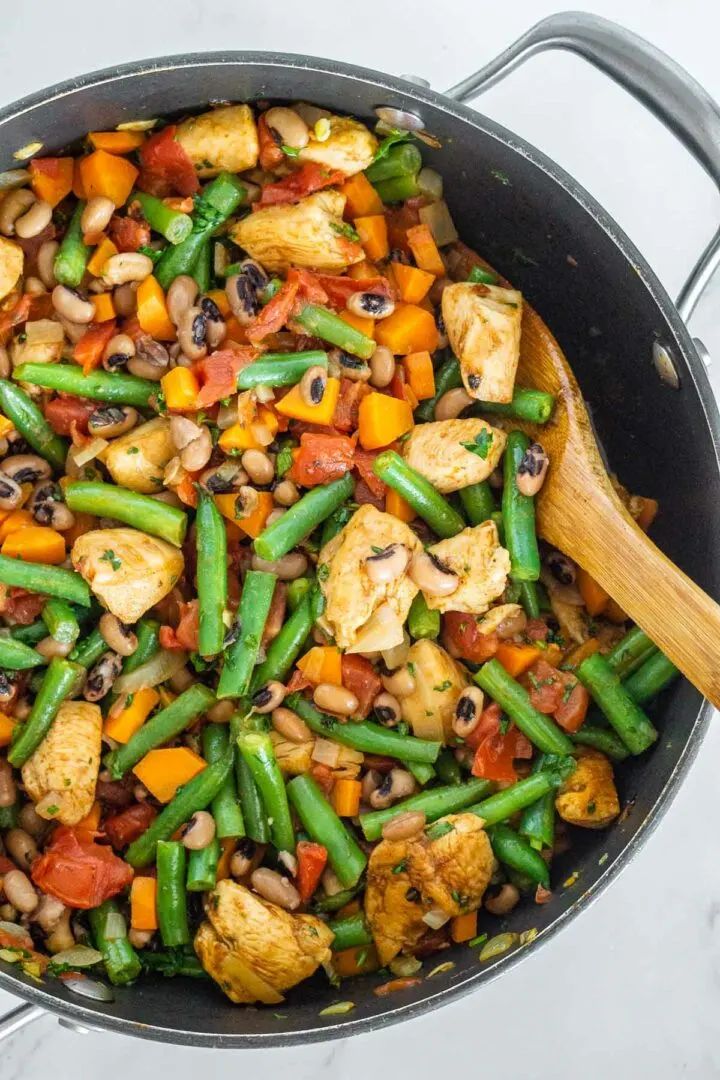 blackened chicken bowls 