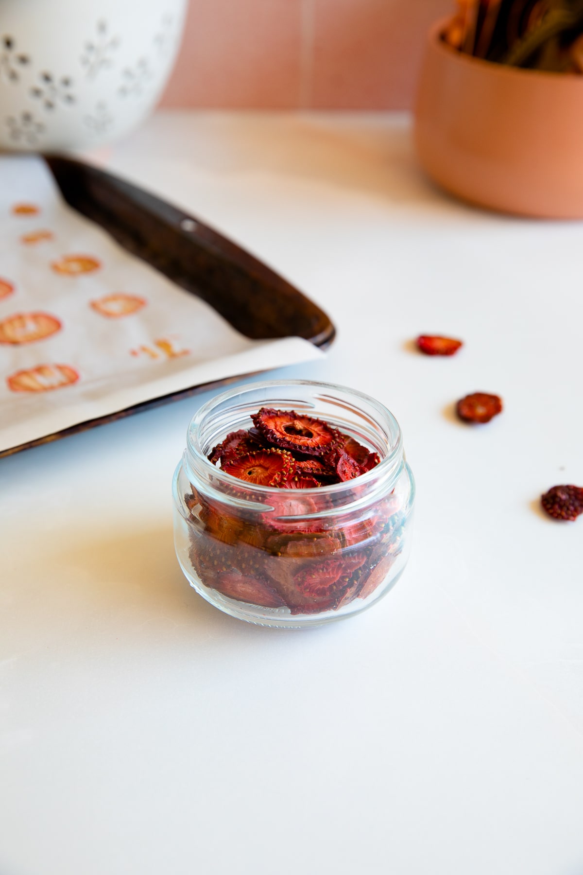 oven dried strawberries