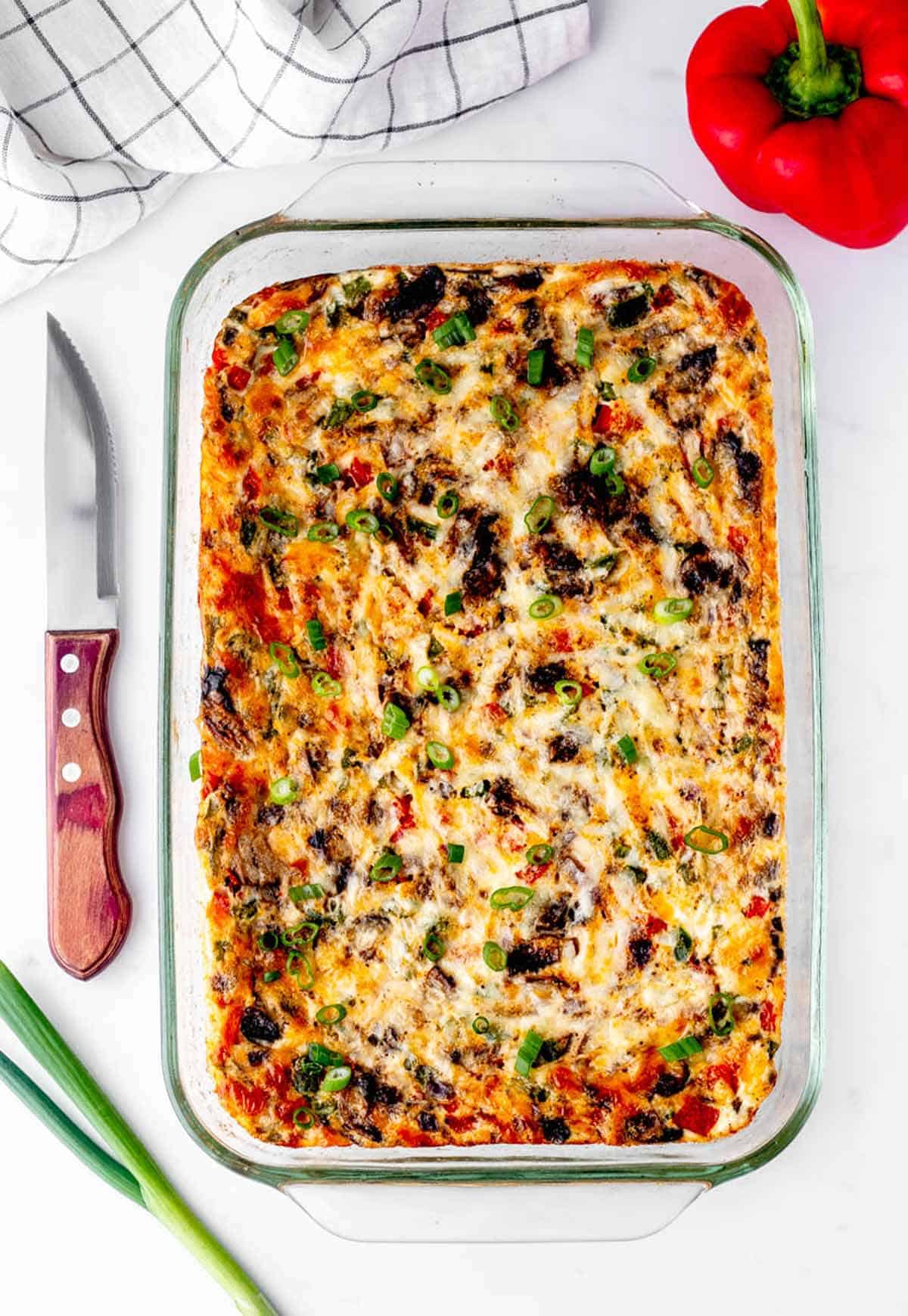 egg white breakfast casserole