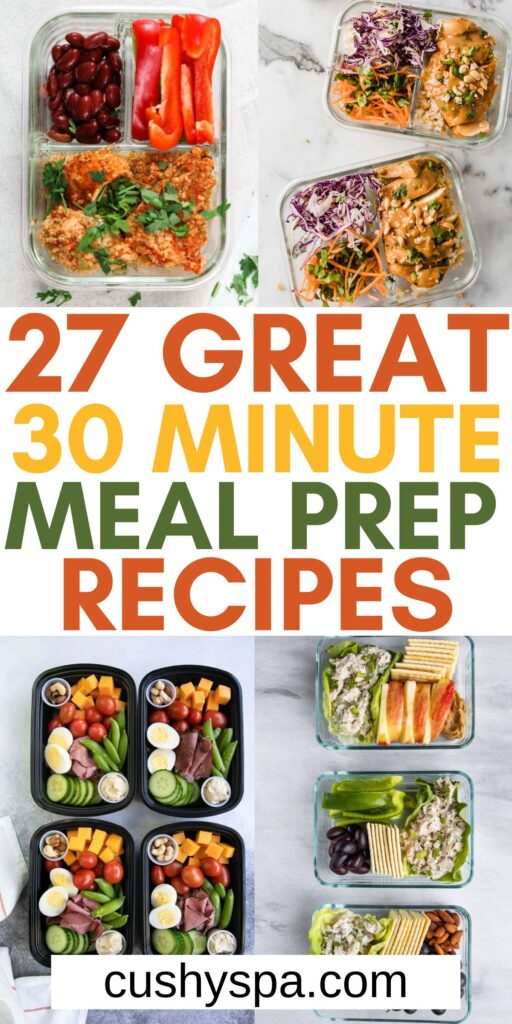 30 minutes meal prep recipes
