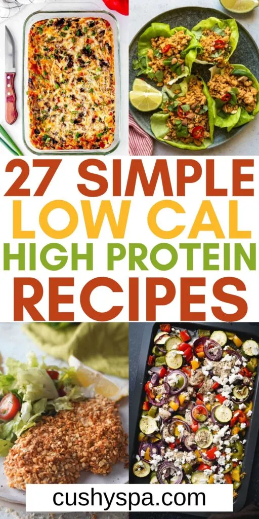Low Cal High Protein Recipes