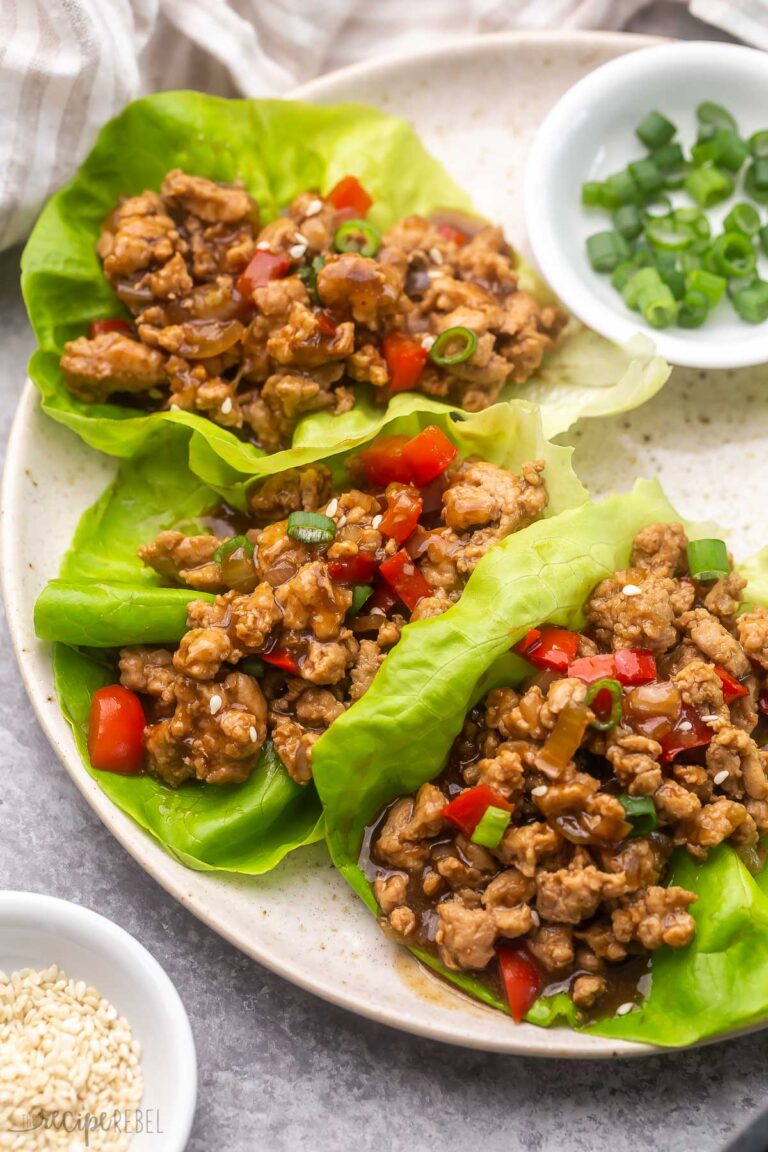 Chicken Lettuce Wraps