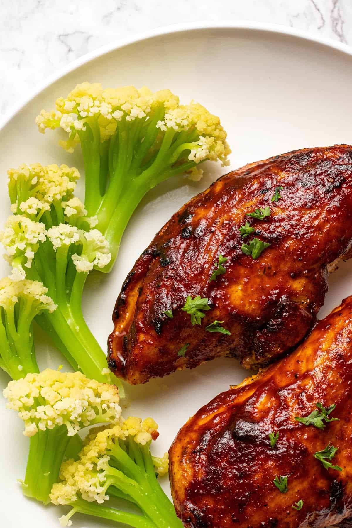  Air Fryer BBQ Chicken Breasts