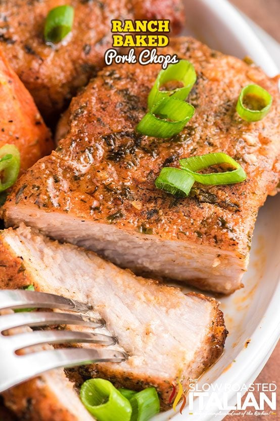 Baked Ranch Pork Chops