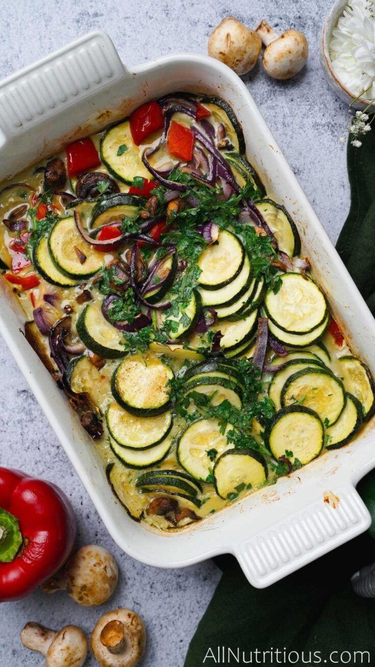 vegetable egg bake