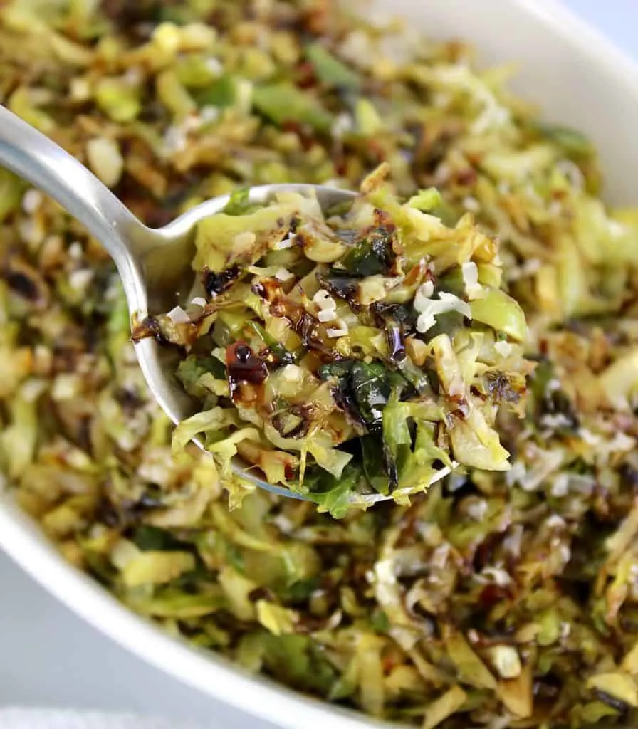 Keto Shredded Brussels Sprouts