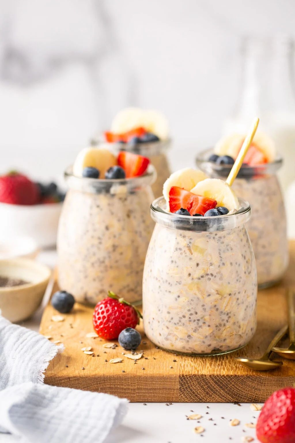 overnight oats with protein powder