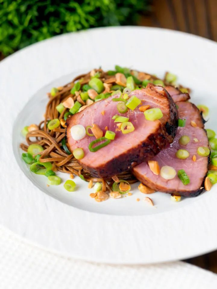 Baked Tuna Steak with Soy Glazed Tuna Steak