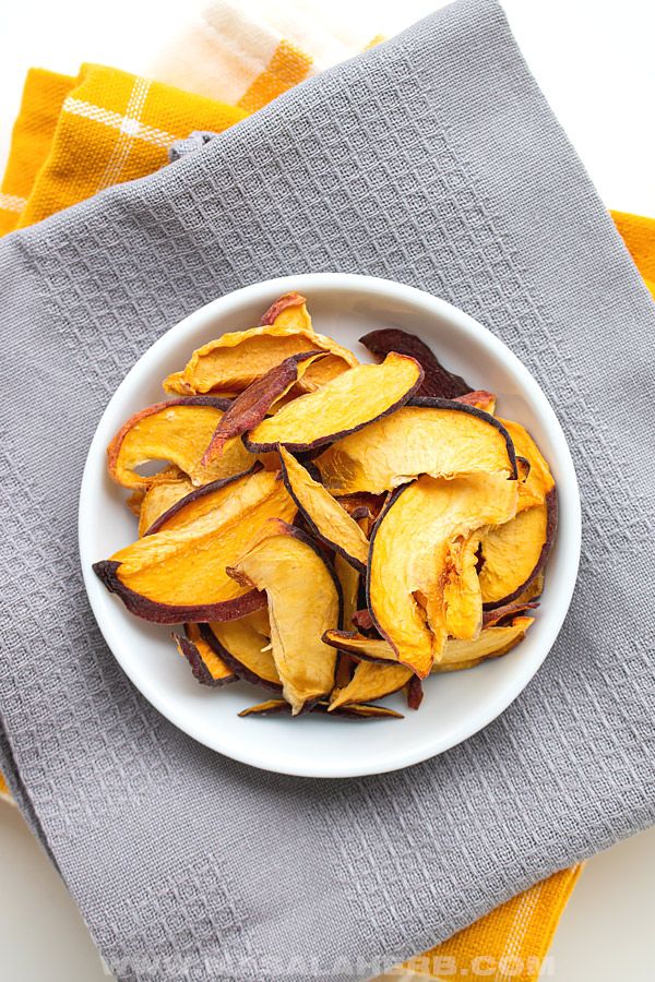 dehydrated peaches
