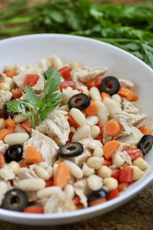 tuna and cannelini bean salad