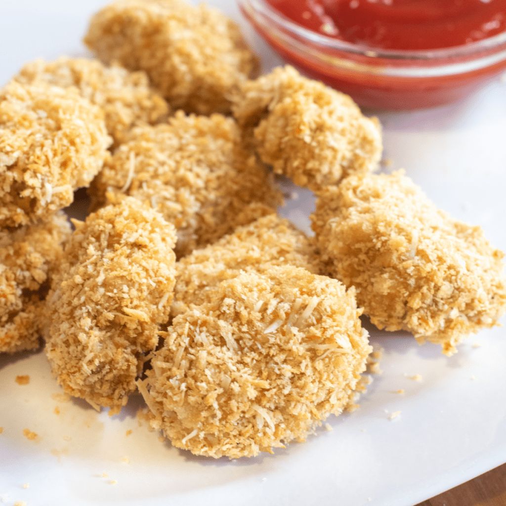 healthy baked chicken nuggets