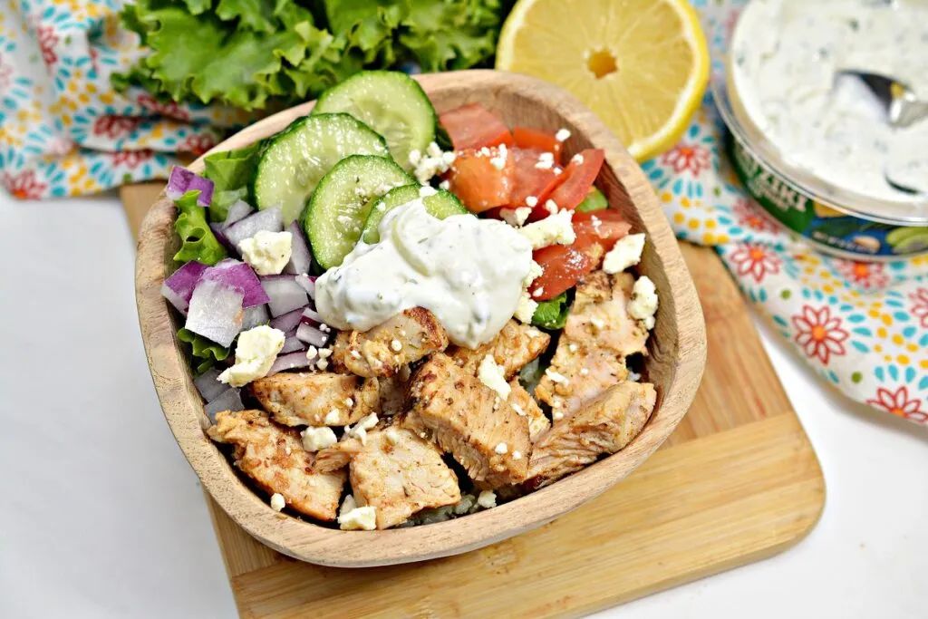 chicken mediterranean bowls