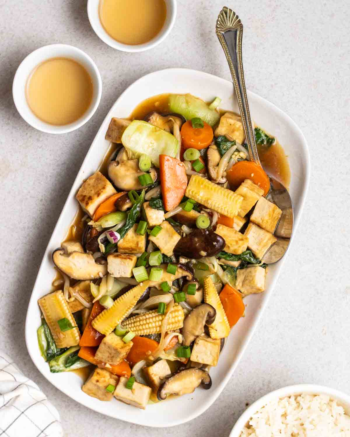  Vegan Chop Suey with Tofu