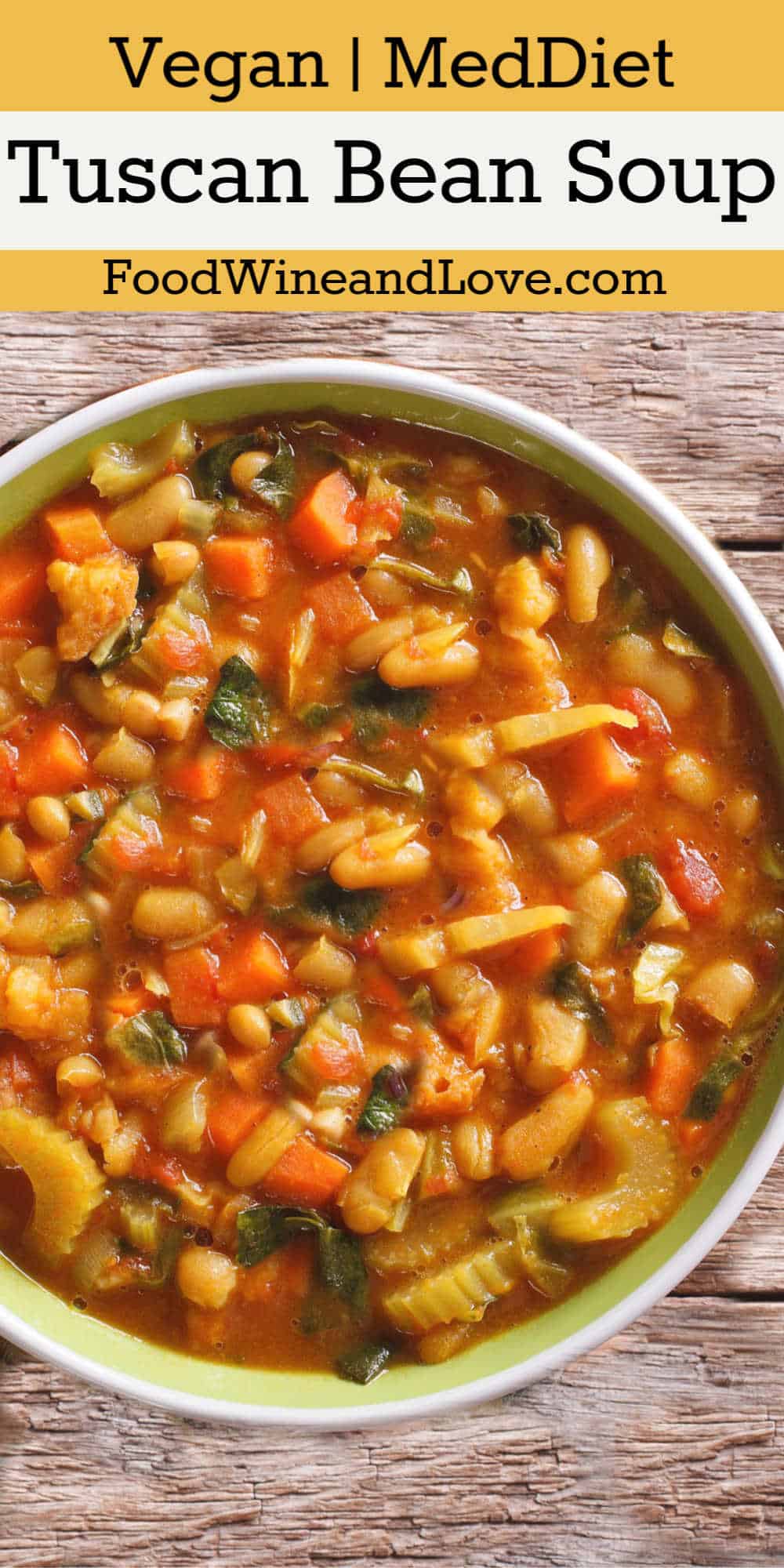 Vegan Tuscan Bean Soup