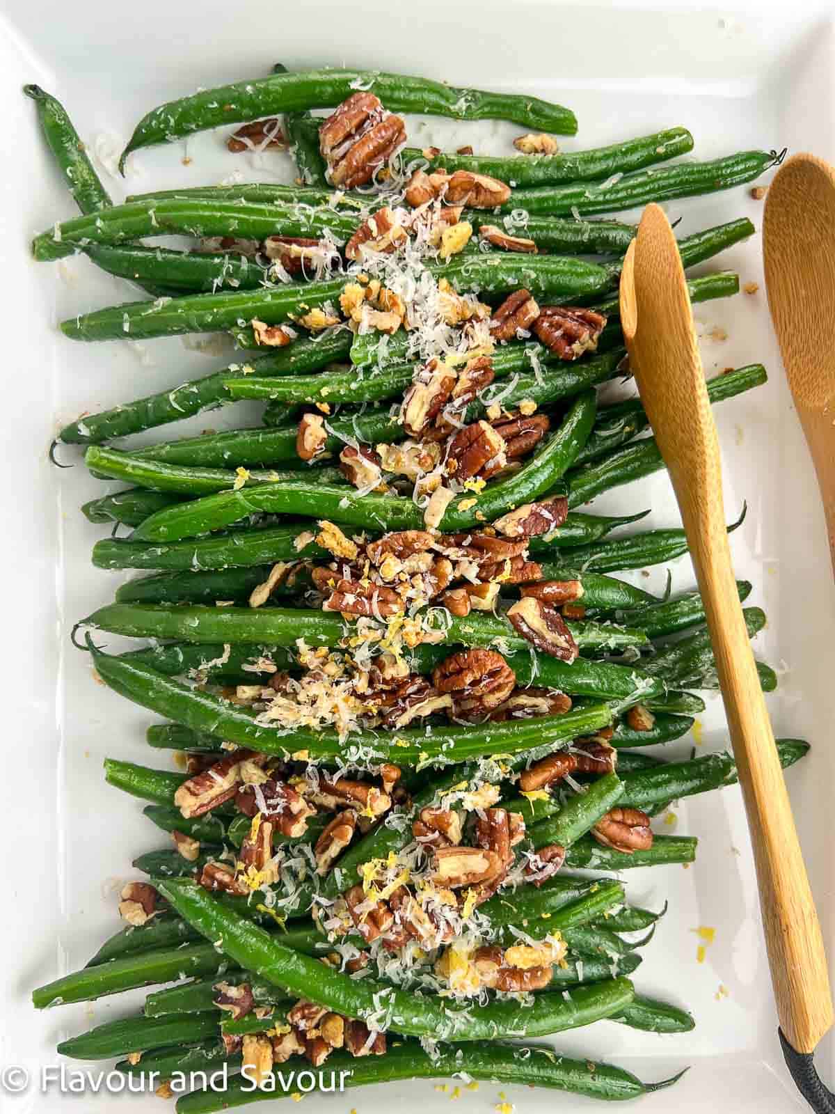 Sauteed Garlic Parmesan Green Beans