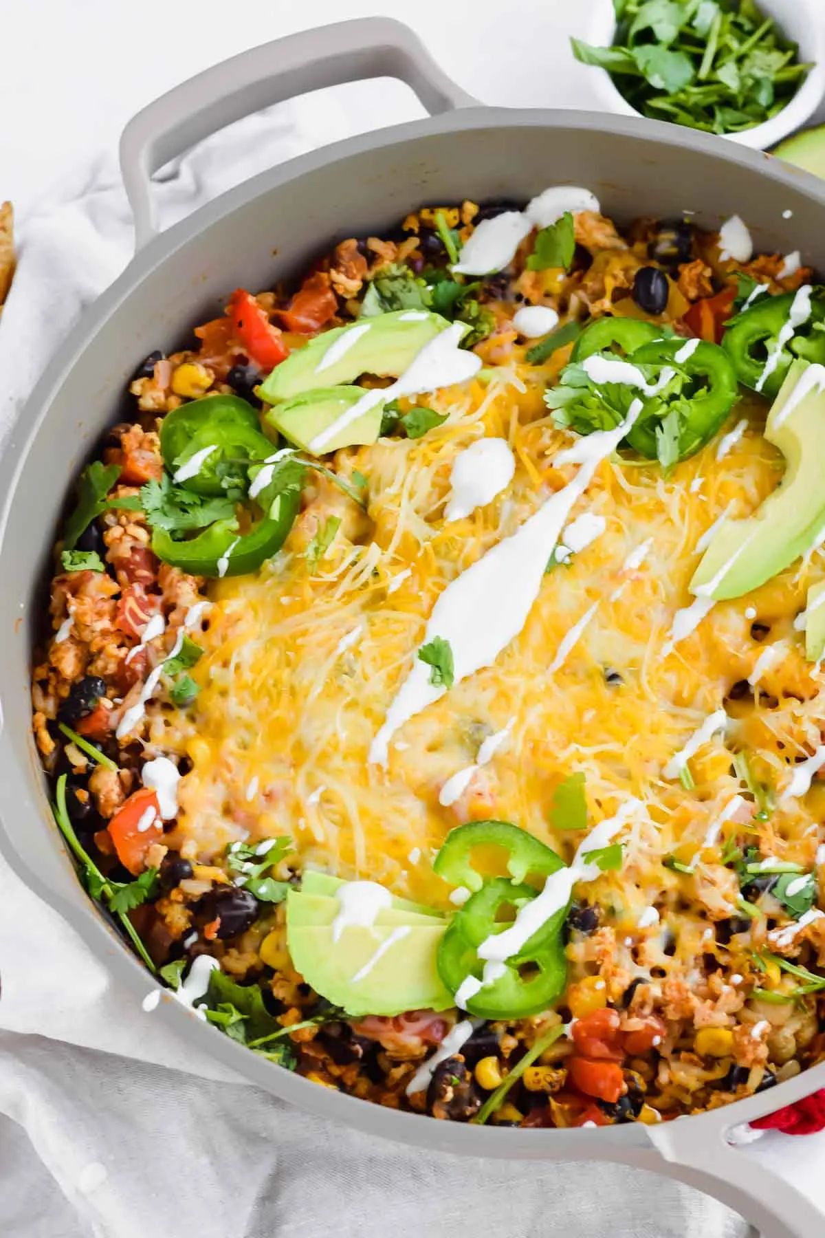 Cheesy Mexican Skillet