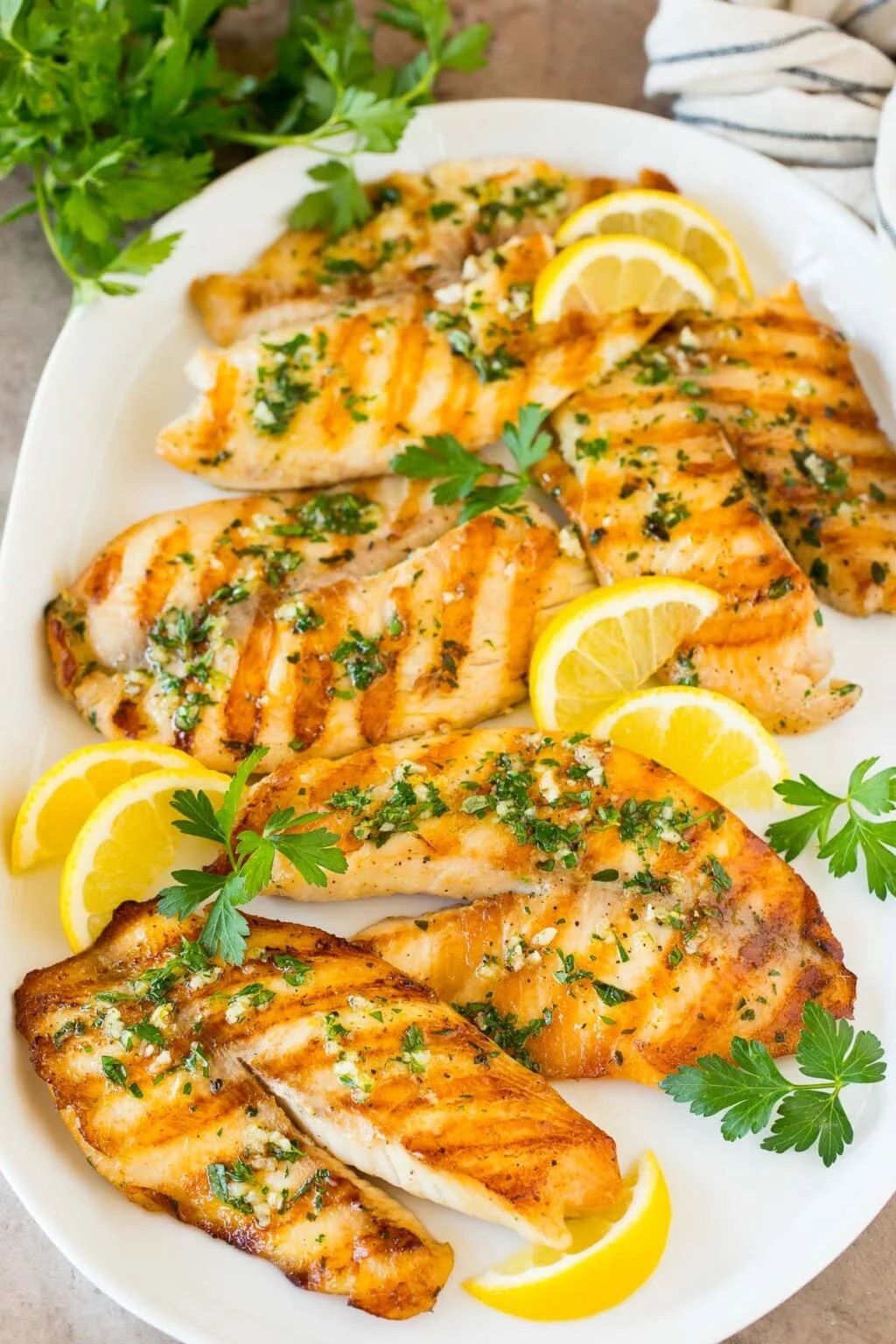  Grilled Tilapia with Garlic and Herbs