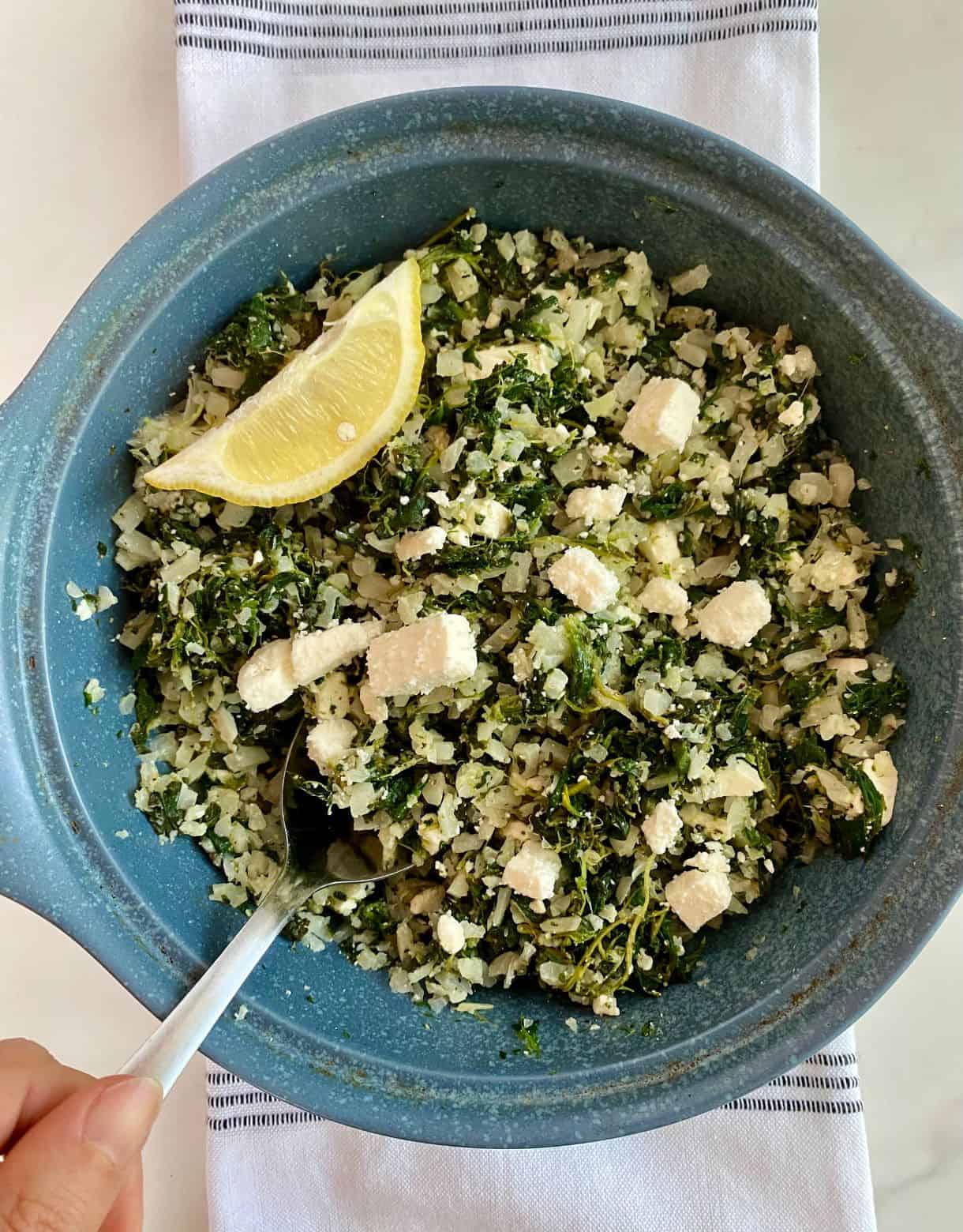 Mediterranean Cauliflower Rice