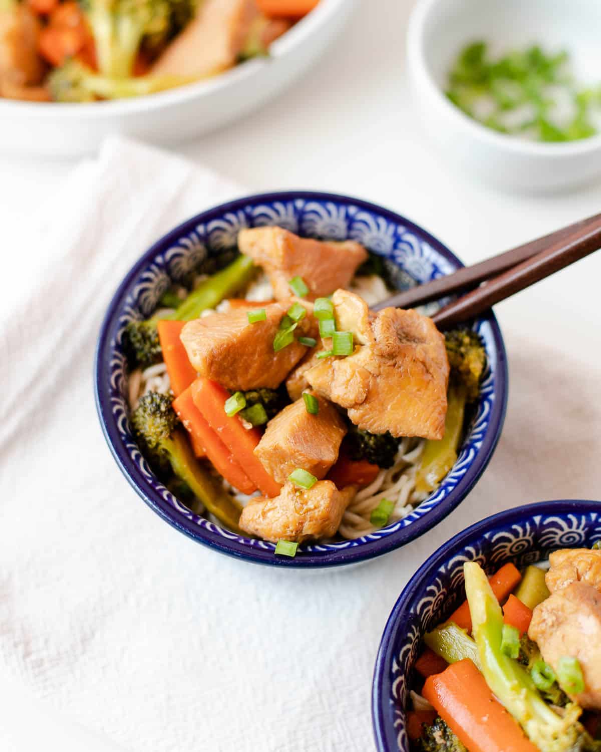 instant pot chicken stir fry