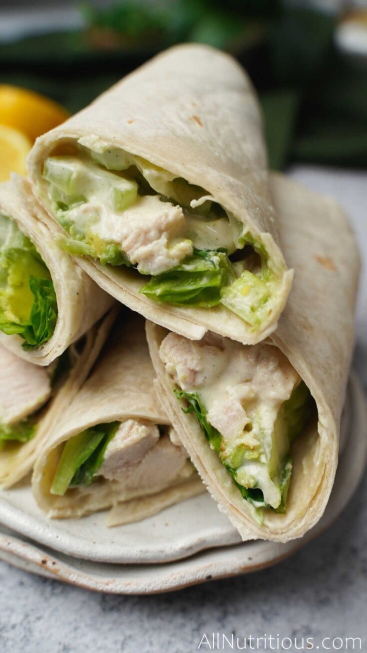 chicken salad wrap