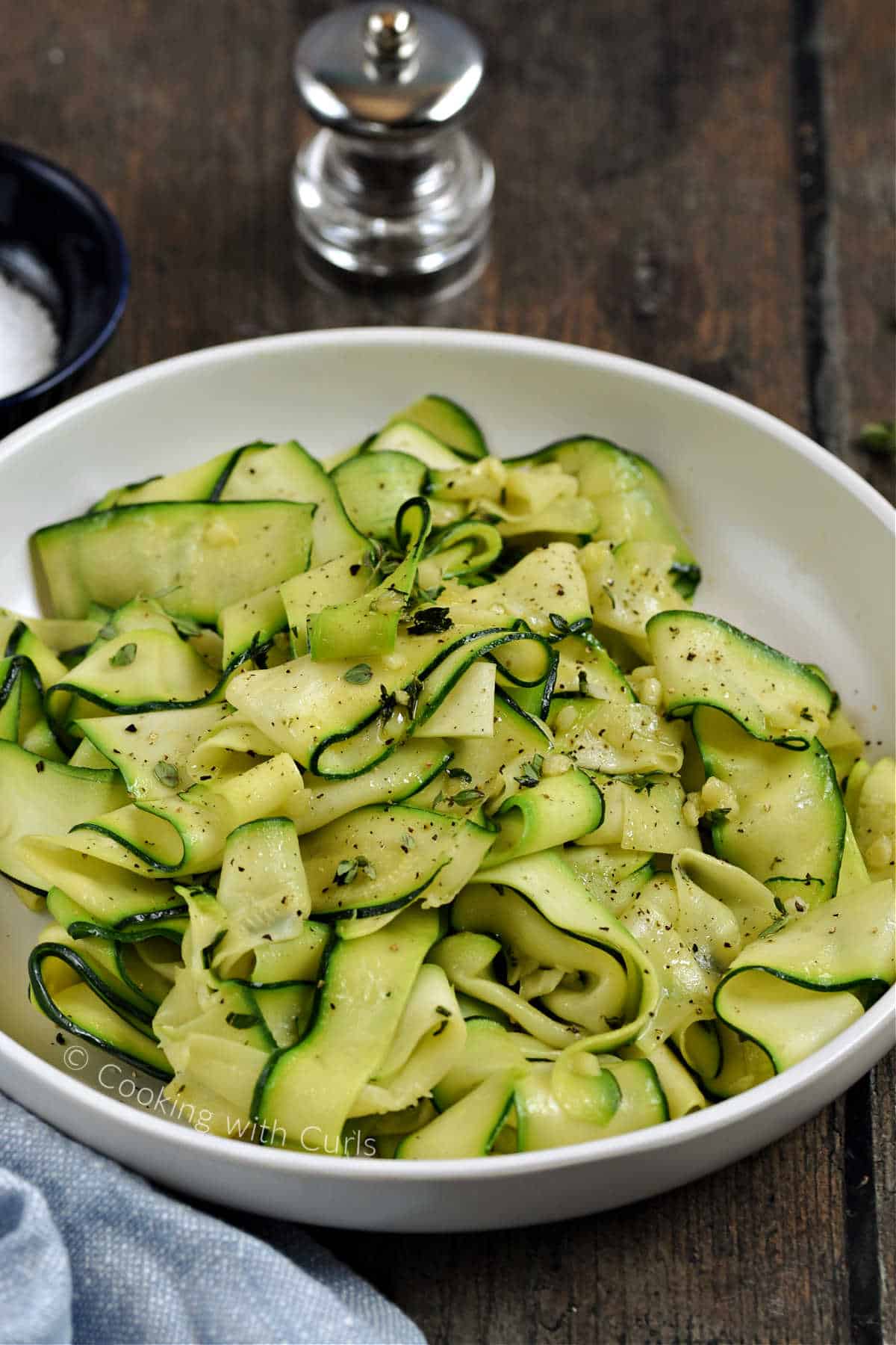 sauteed zucchini ribbons