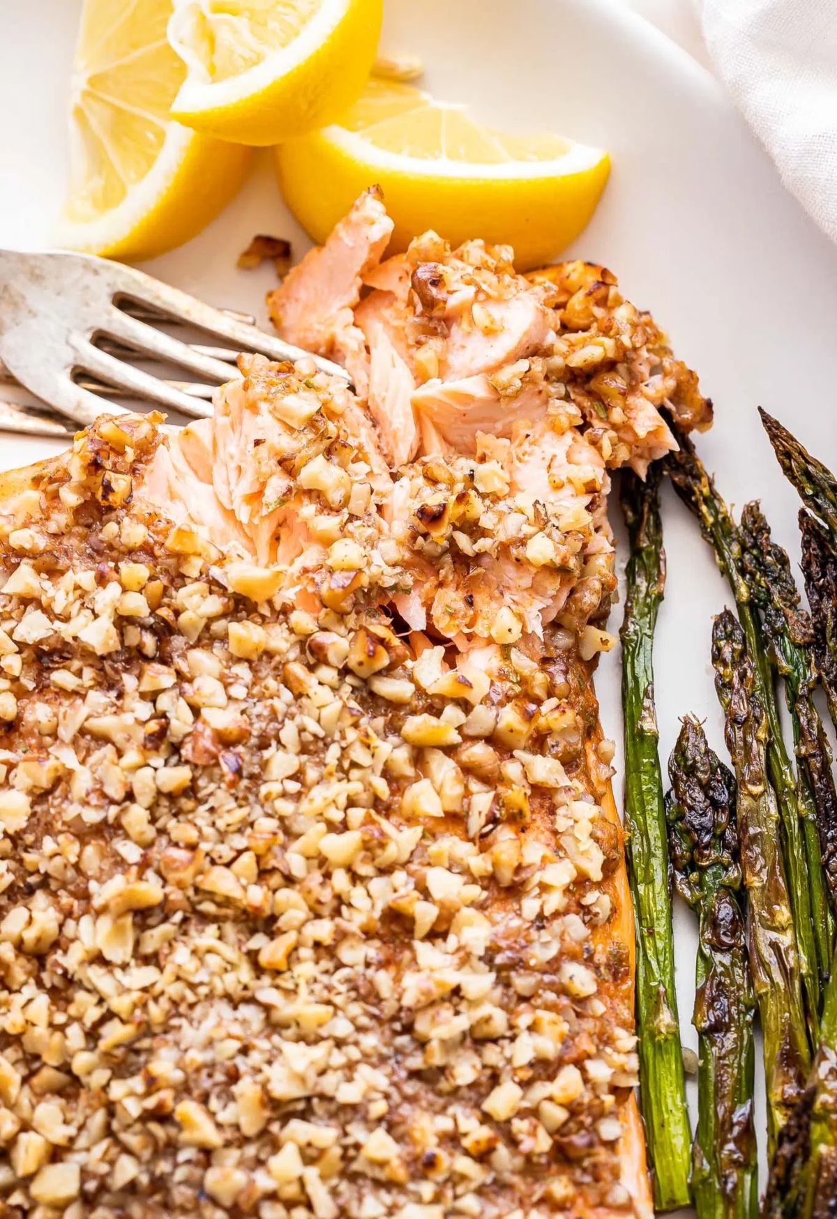 Walnut Crusted Salmon