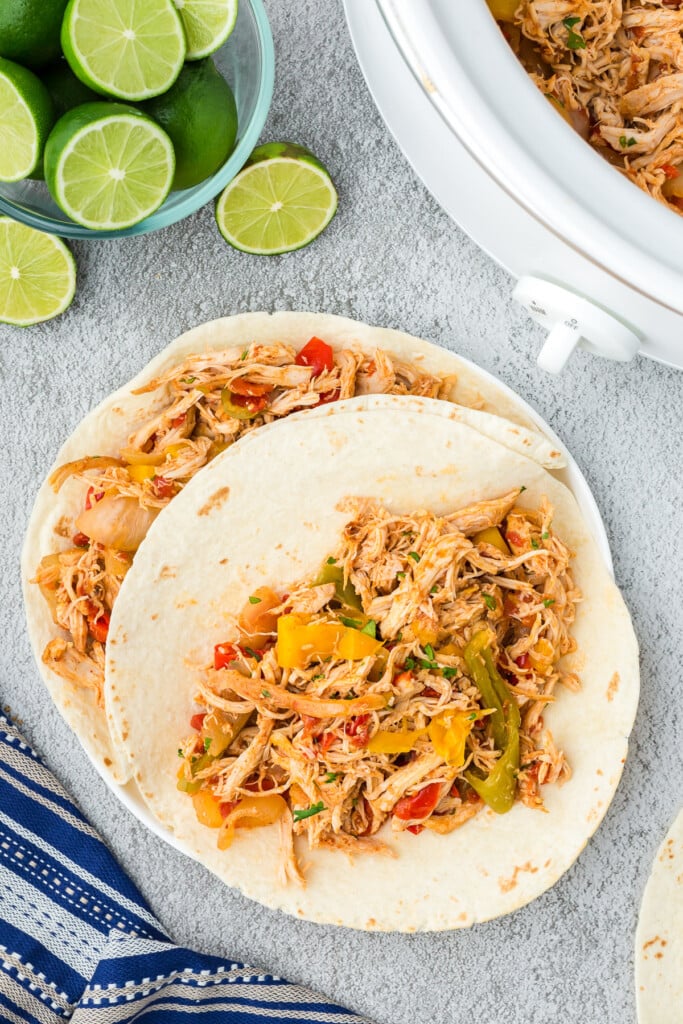 chicken fajitas