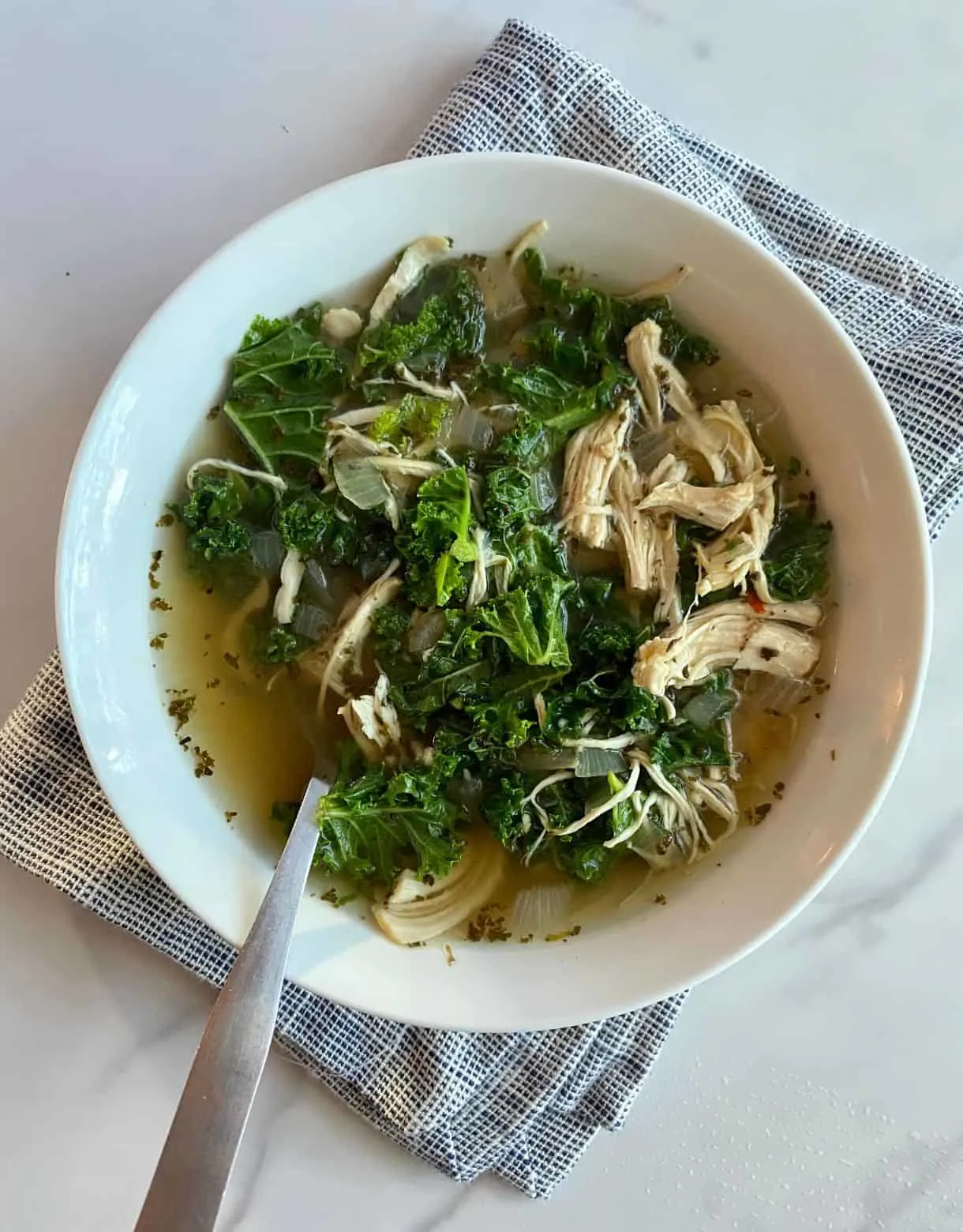 Slow Cooker Chicken Kale Soup