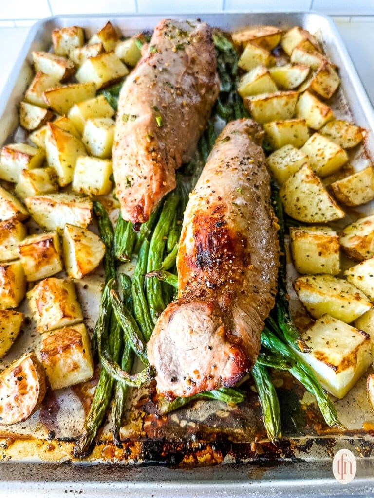 Sheet Pan Pork Tenderloin