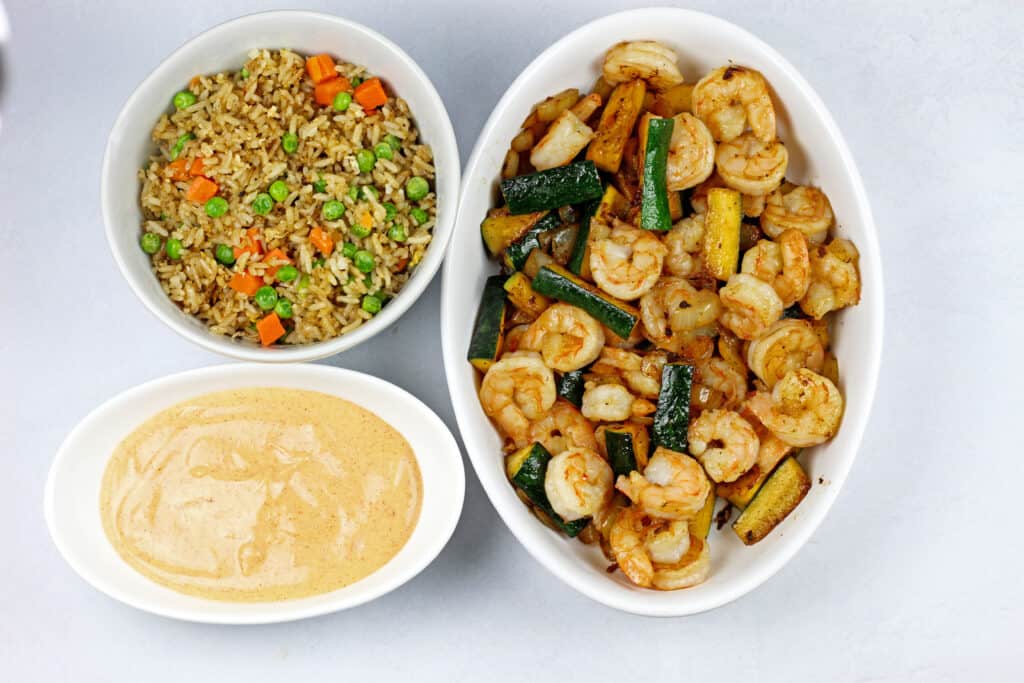 Hibachi Shrimp Rice Bowls