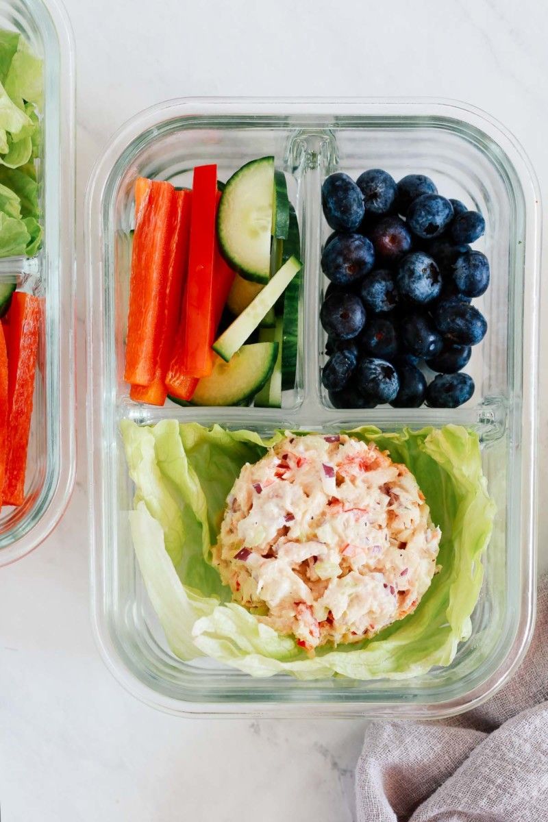 Tuna Salad Meal Prep Bowls