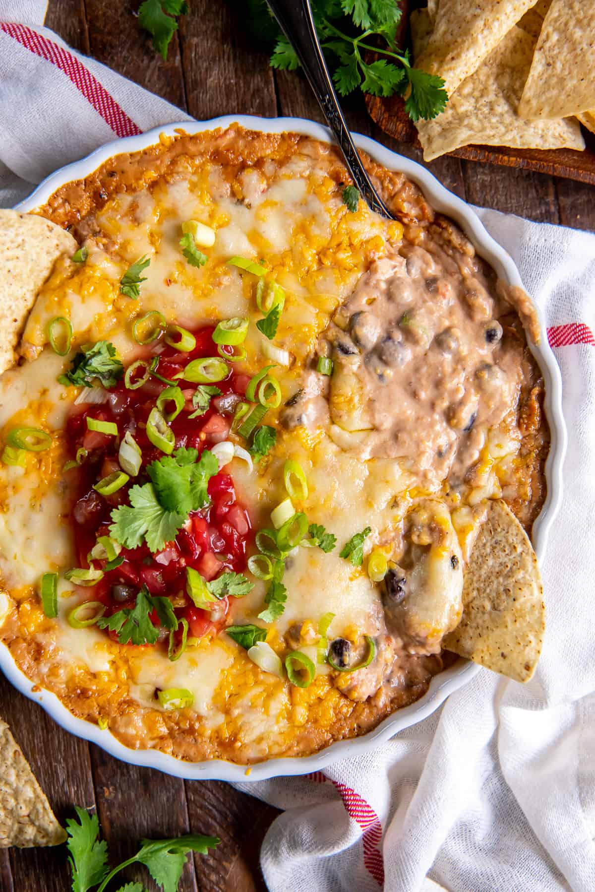 Cheesy Bean Dip