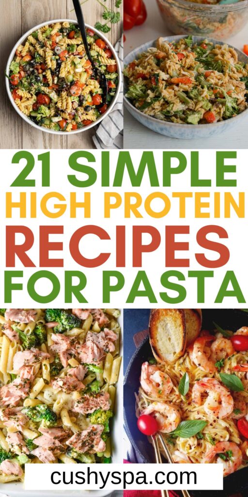 Simple High Protein Pasta Recipes