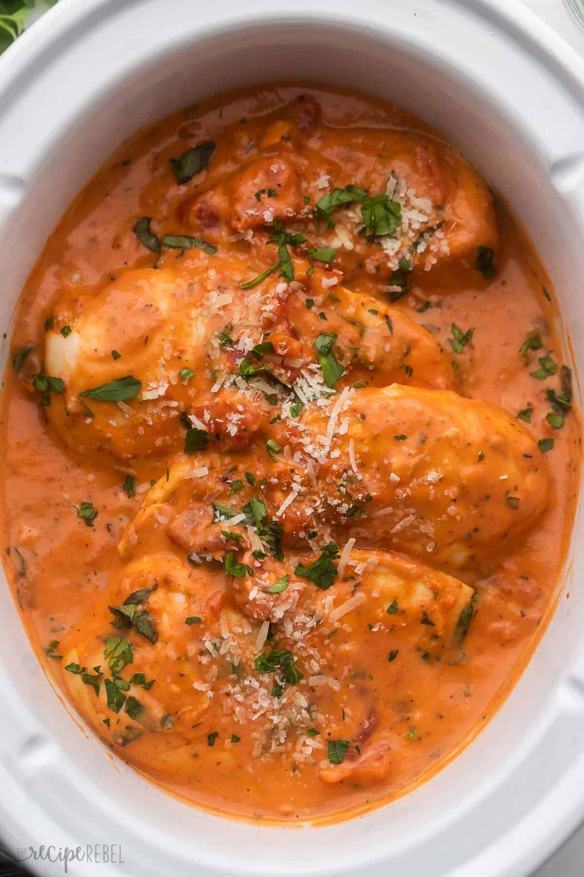 creamy tomato basil chicken