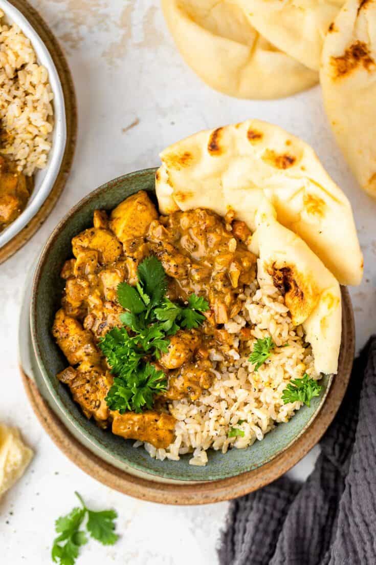 healthy chicken curry