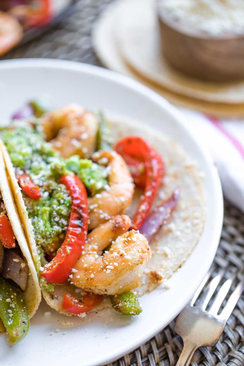  Sheet Pan Shrimp Fajitas