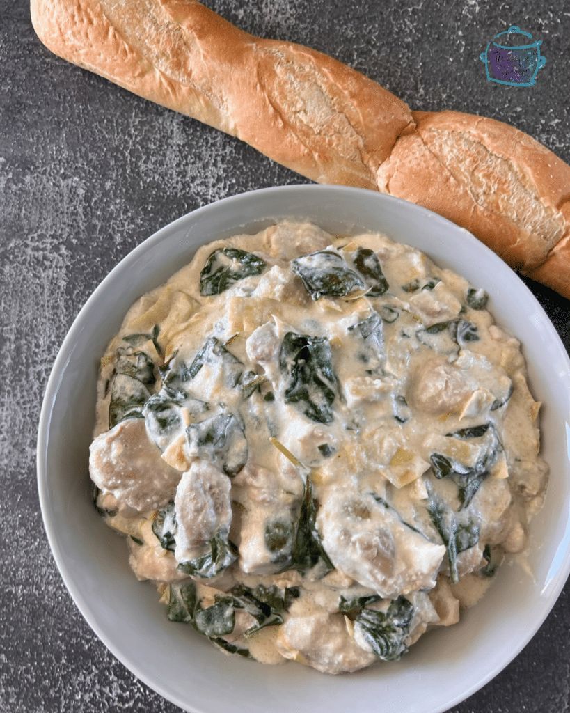 creamy spinach artichoke curry