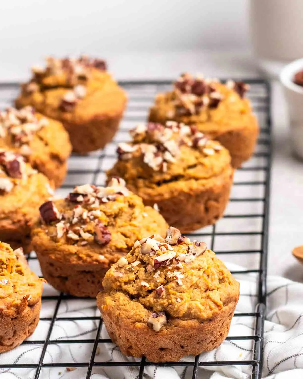 Healthy Applesauce Carrot Muffins