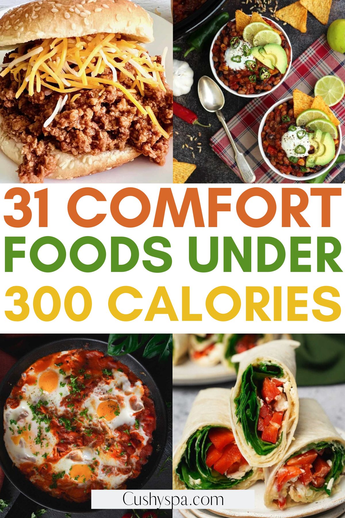 Comfort Foods under 300 Calories