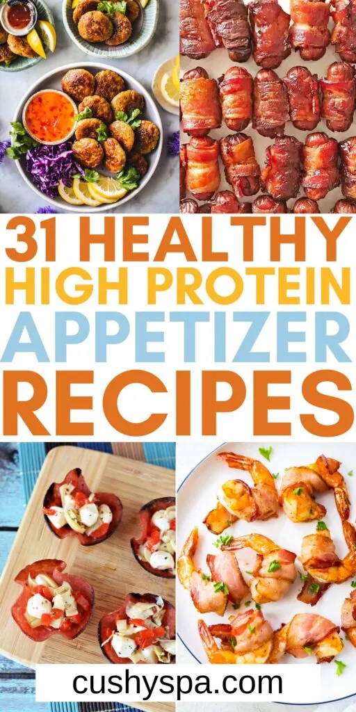 Appetizer ideas that are high protein