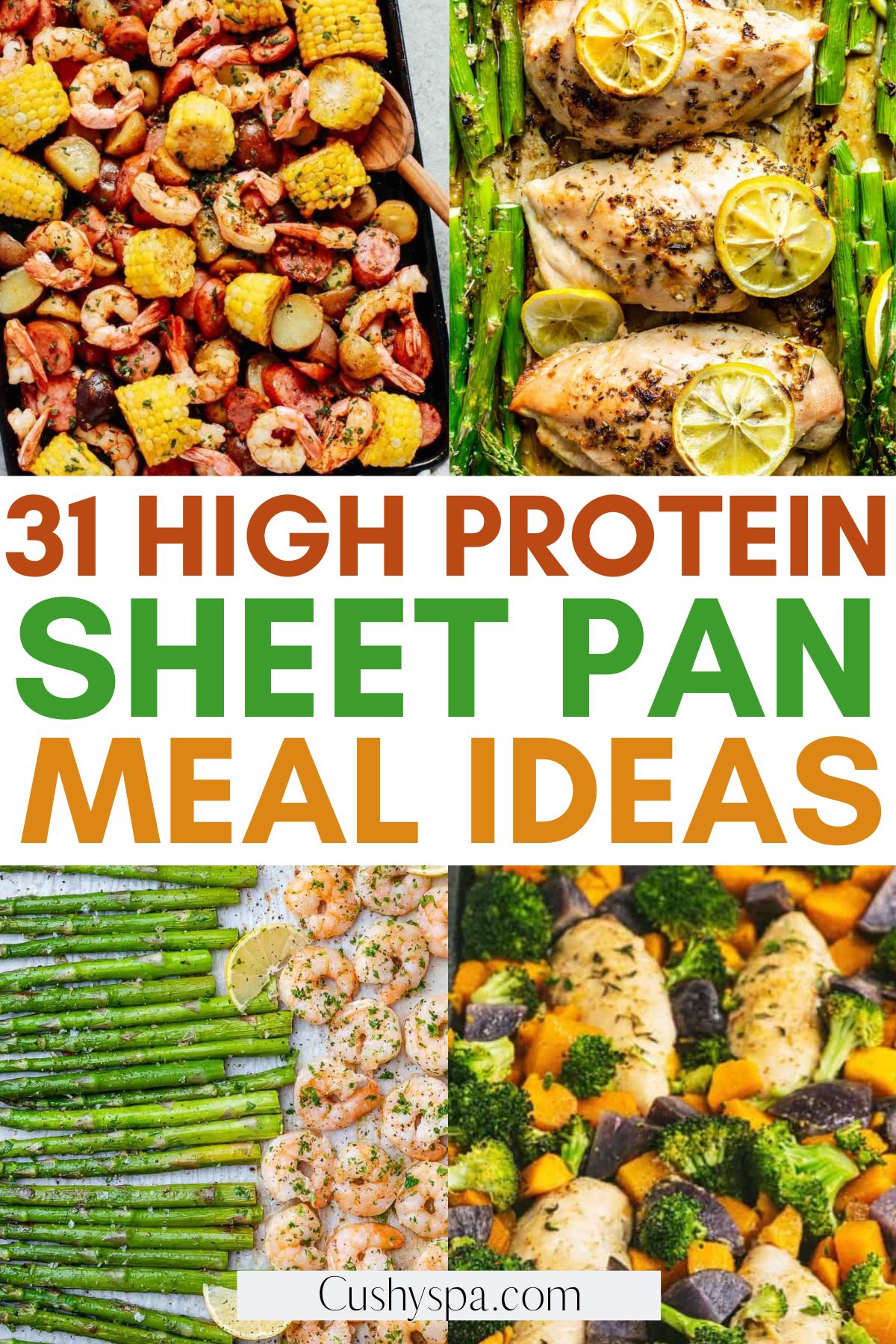 High Protein Sheet Pan Meal Ideas