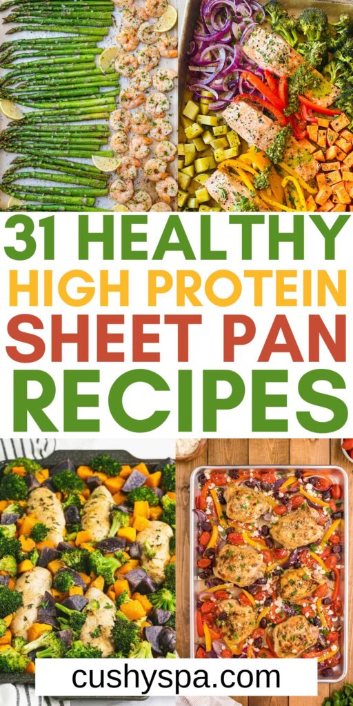 High Protein Sheet Pan Recipes