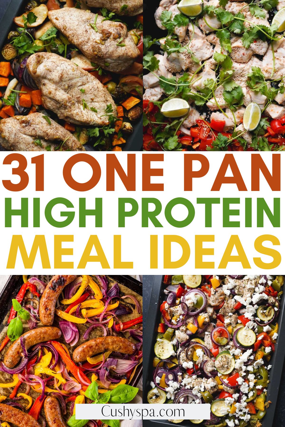 One Pan High Protein Meal Ideas