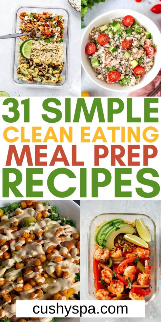 clean eating recipes for meal prep