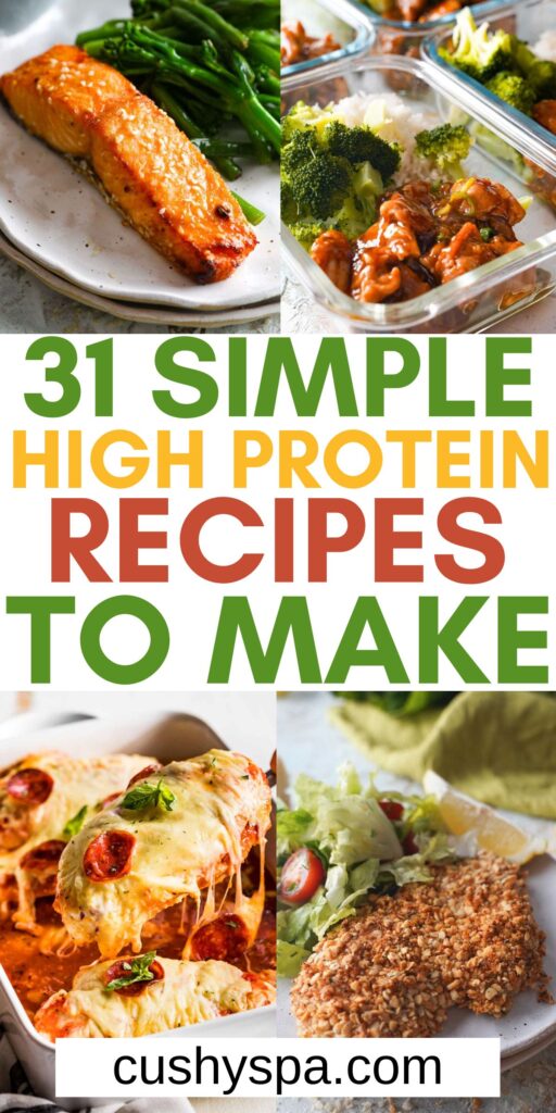 Simple High Protein Recipes to make