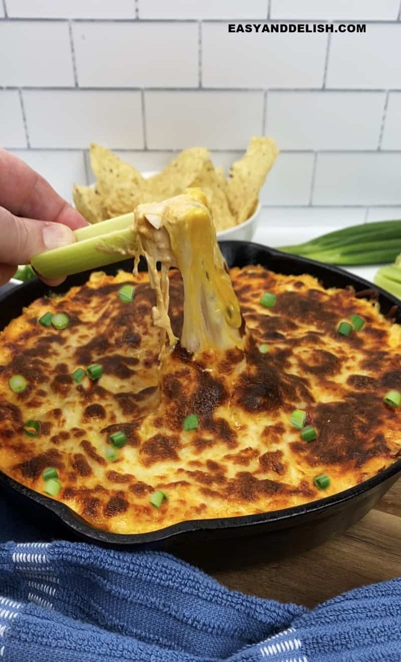 Keto Buffalo Chicken Dip