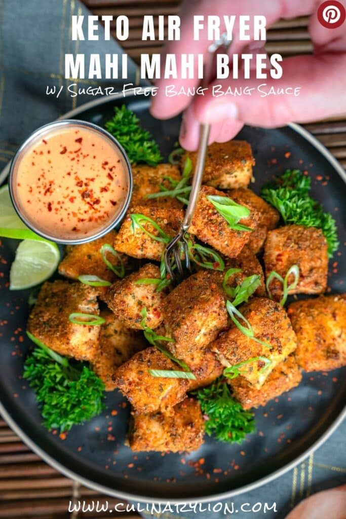 Air Fryer Mahi Mahi Bites